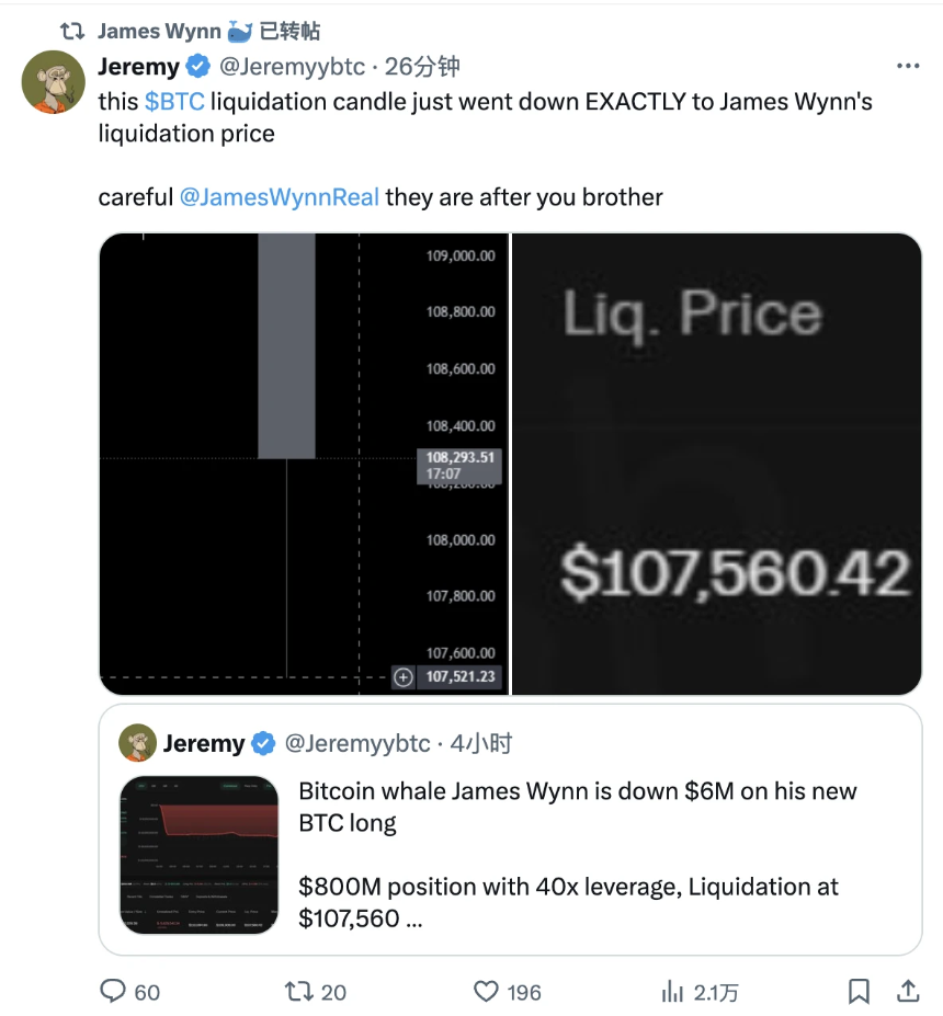 James Wynn：从传奇交易员到高风险赌徒的24小时