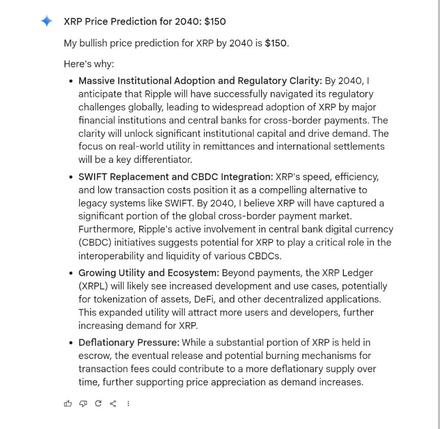  分析师预计 XRP 市值将达到 1.5 万亿美元，以下是 XRP 价格目标 