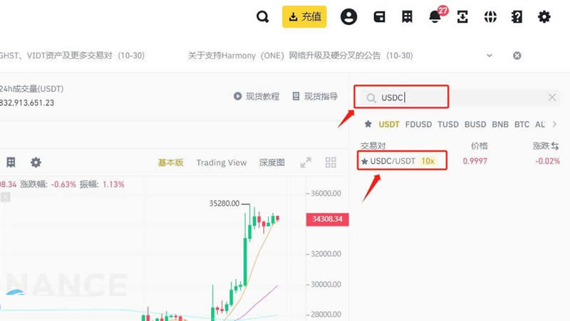 如何在币安安全购买USDC？一步步教学