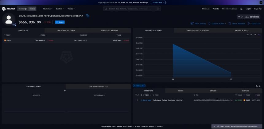  Shiba Inu 在 Coinbase 上下跌 10%，10T Burn 暗示将上涨 5 倍 