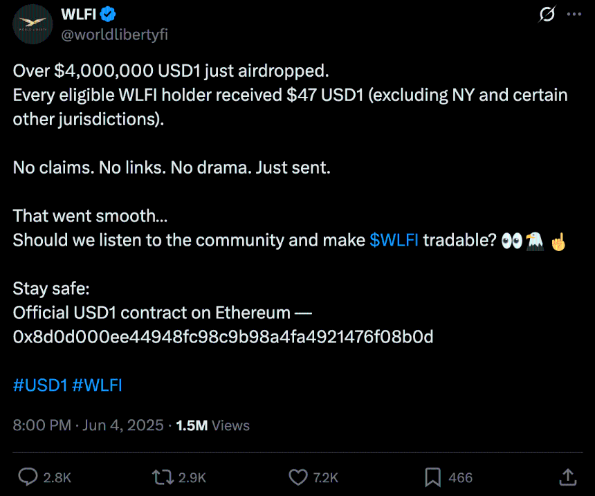 全面解读世界自由金融：USD1稳定币与WLFI治理代币深度指南