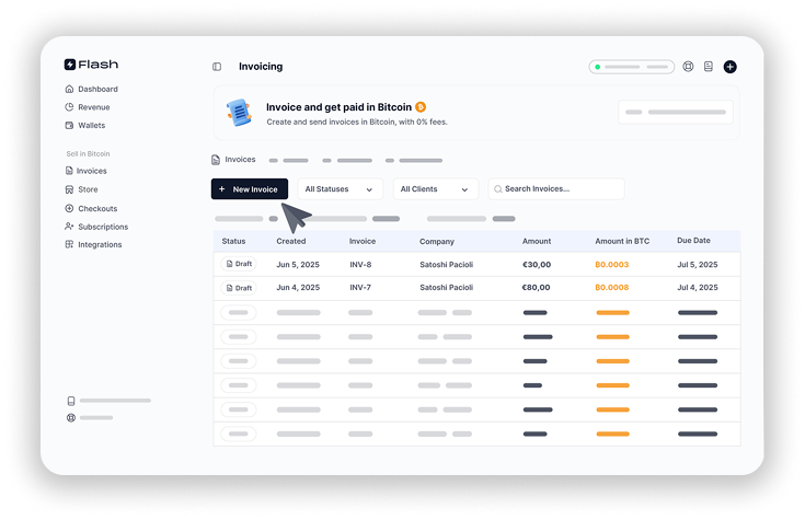 Flash发布全新比特币发票工具:零费用、免KYC、非托管